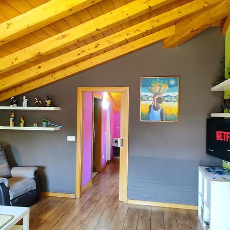 Tranquila Casita De Invitados En Vigo Con Chimenea Buitenkant foto