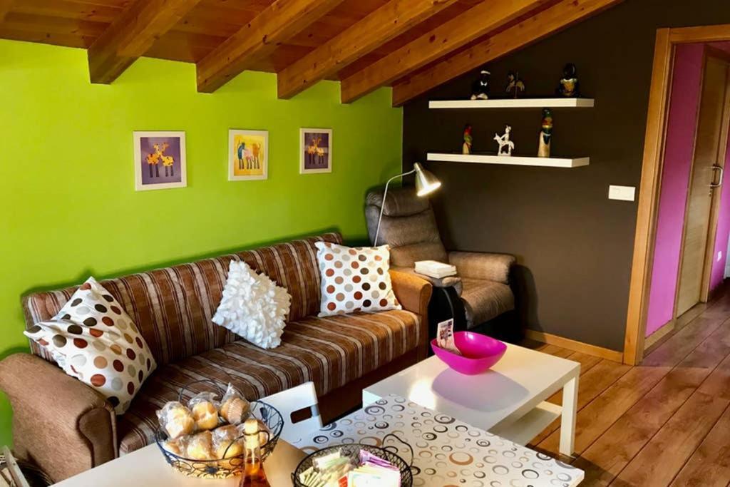 Tranquila Casita De Invitados En Vigo Con Chimenea Buitenkant foto