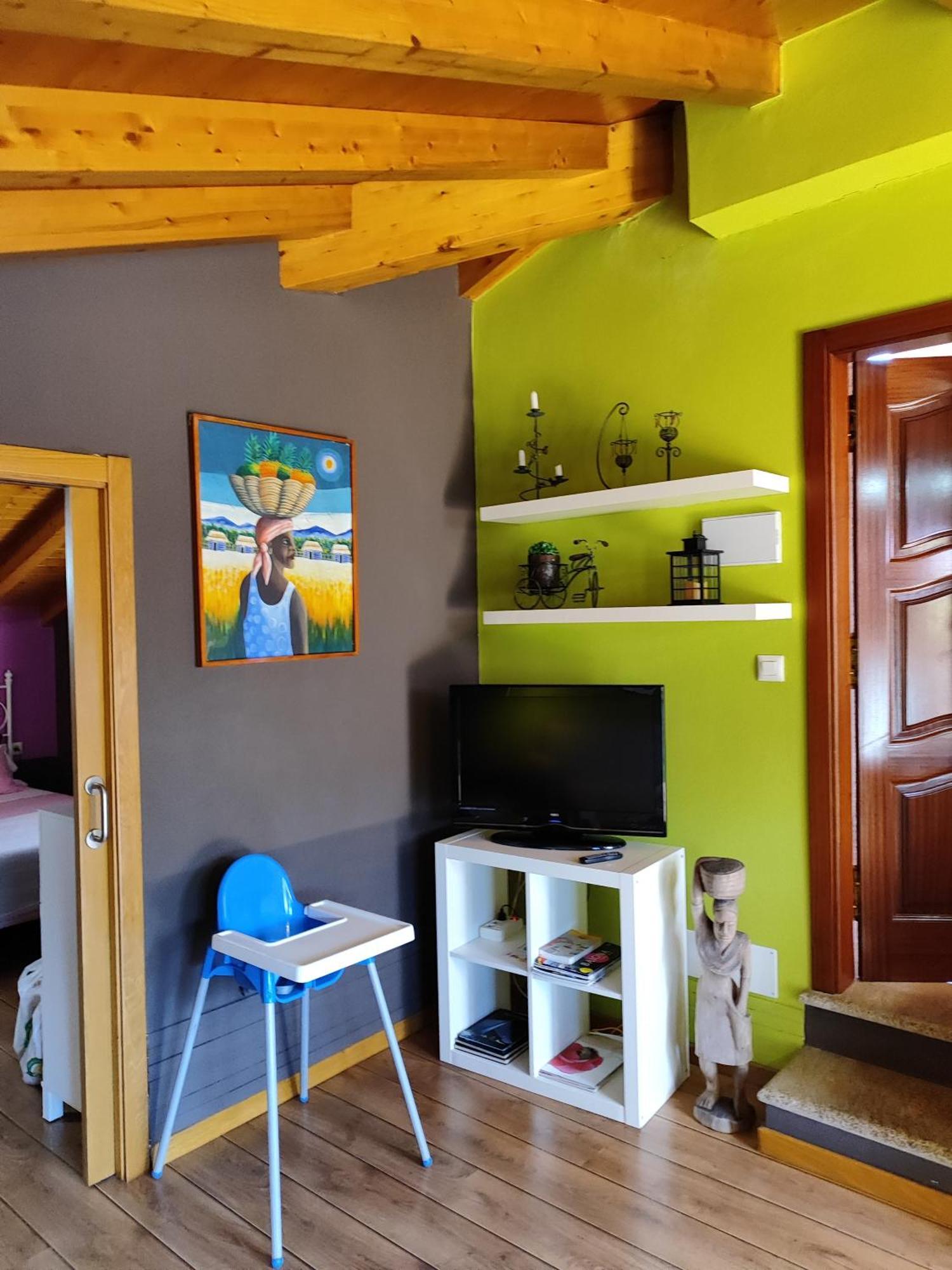 Tranquila Casita De Invitados En Vigo Con Chimenea Buitenkant foto