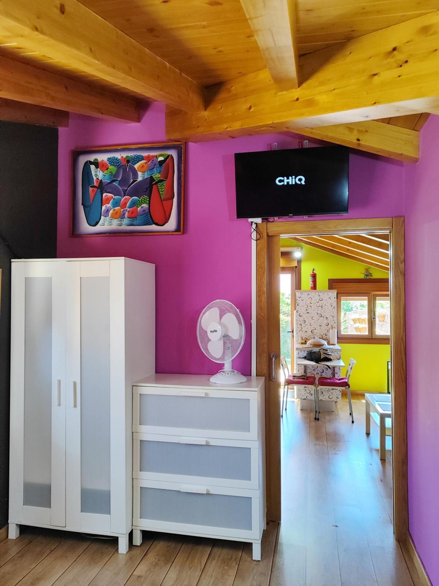 Tranquila Casita De Invitados En Vigo Con Chimenea Buitenkant foto