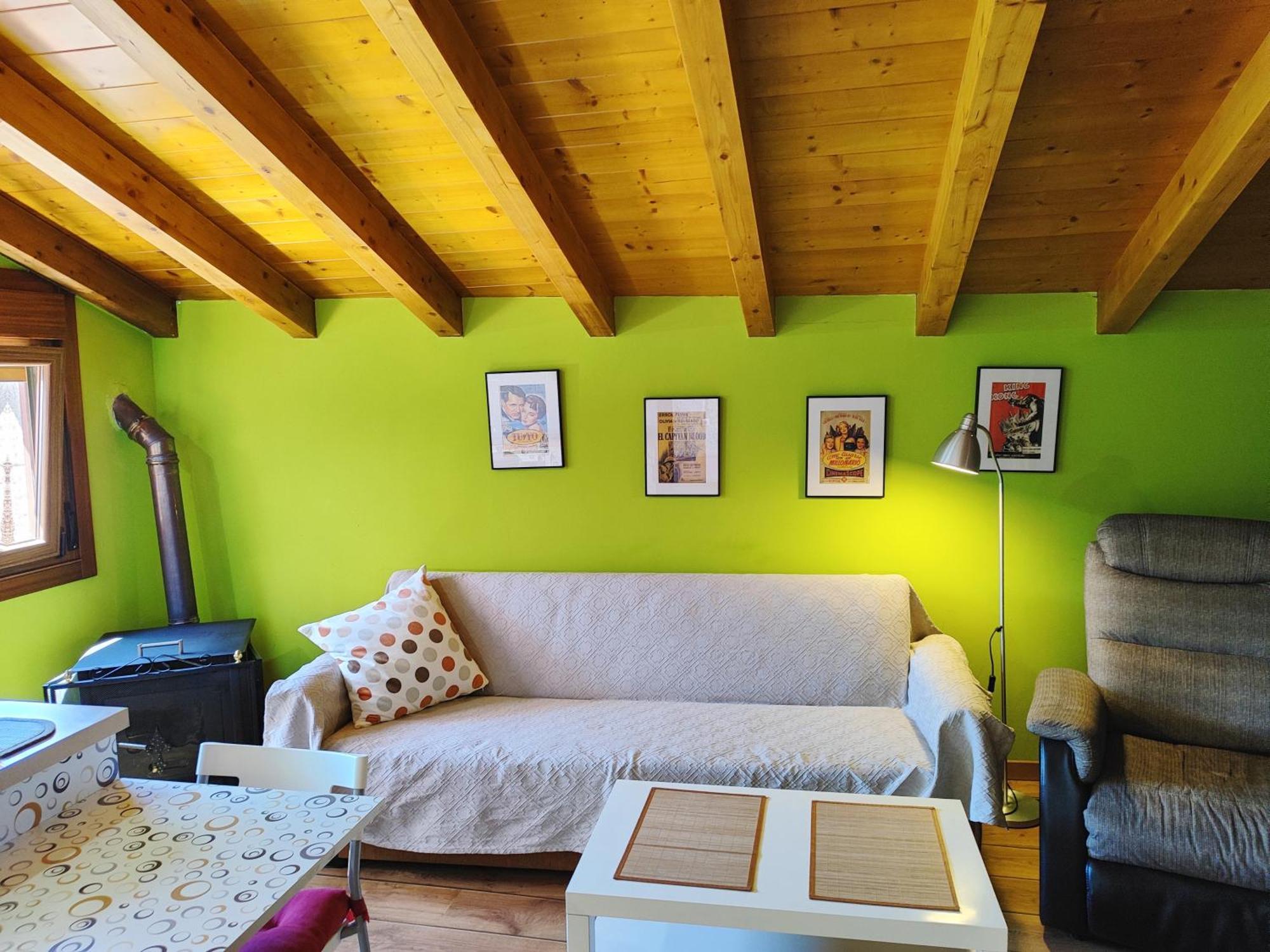 Tranquila Casita De Invitados En Vigo Con Chimenea Buitenkant foto