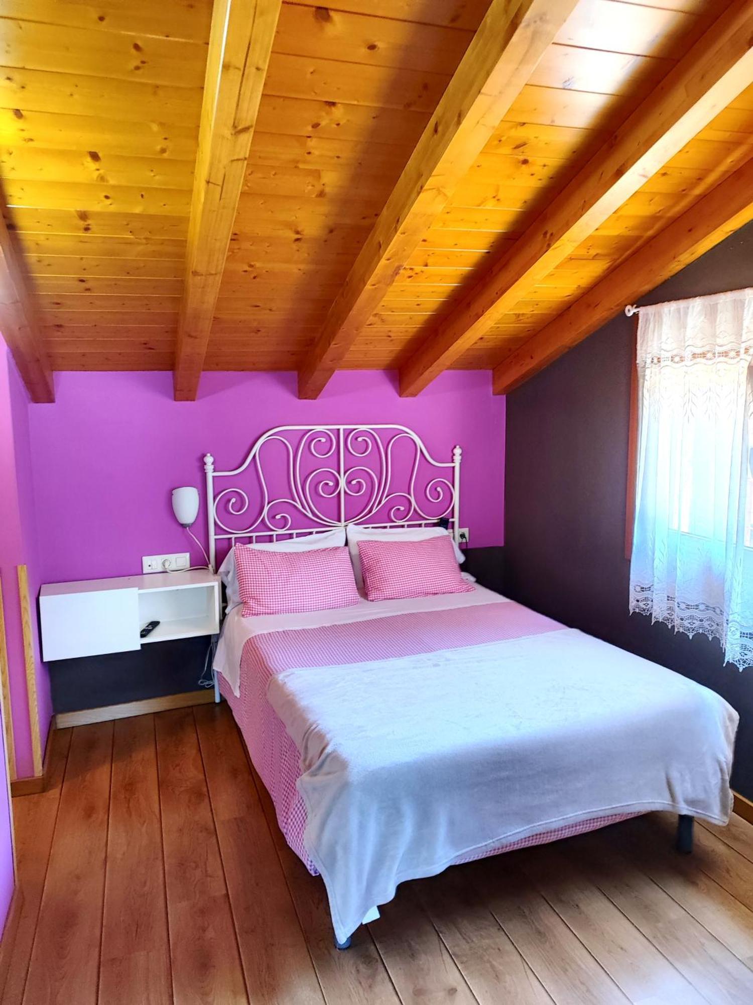 Tranquila Casita De Invitados En Vigo Con Chimenea Buitenkant foto